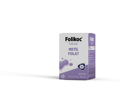 Folikoc Methyl Folate 400 mcg 30 tablets
